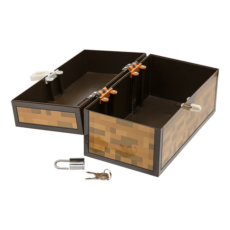 Minecraft Spardose Truhe 3D