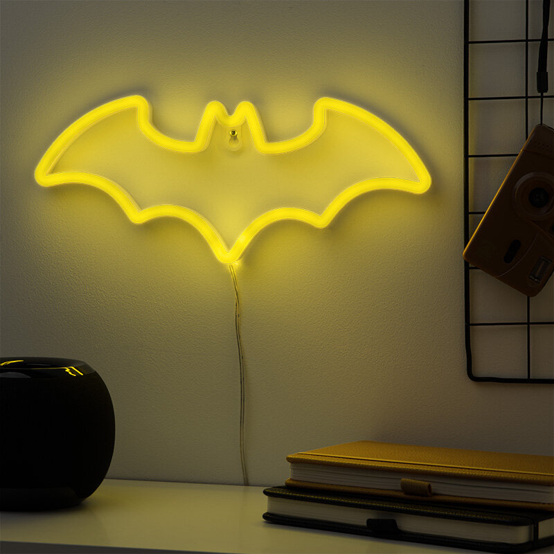 Batman Neon LED-Wandlampe