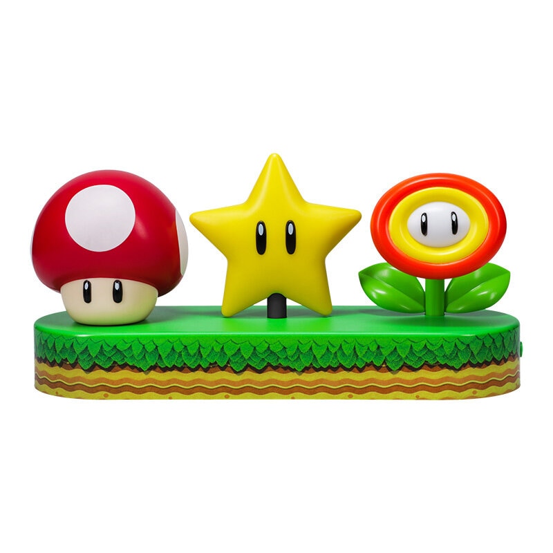 Super Mario™ Lampe mit ikonischen Motiven, 30 cm