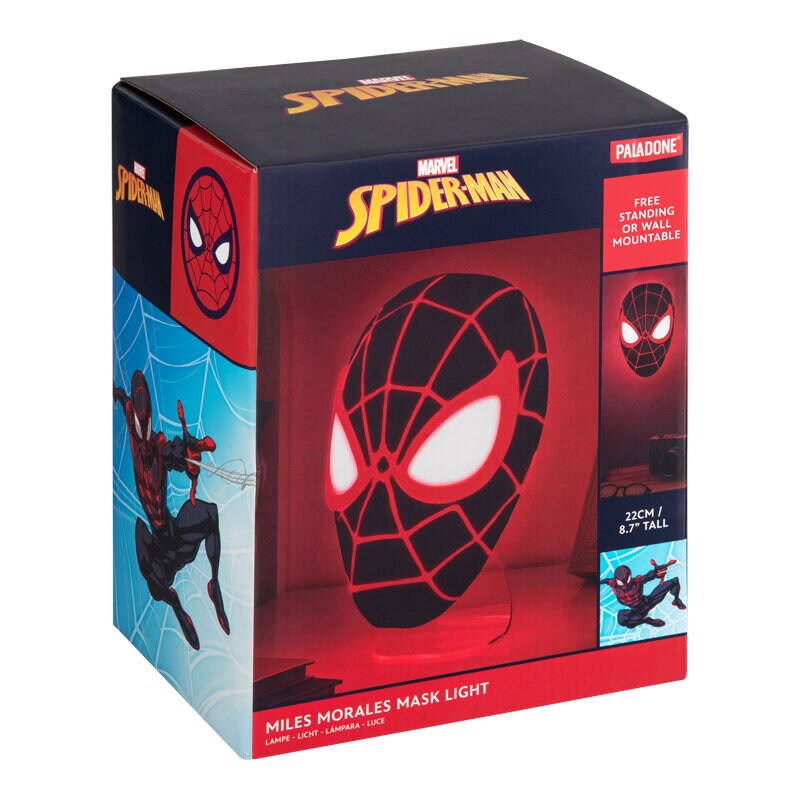 Miles Morales Maske Lampe