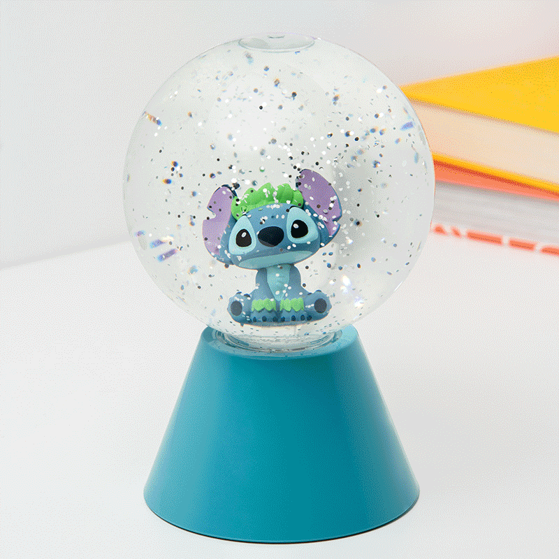 Lilo & Stitch LED-Lampe Glitzerkugel