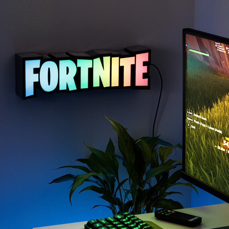 Fortnite Logo Lampe