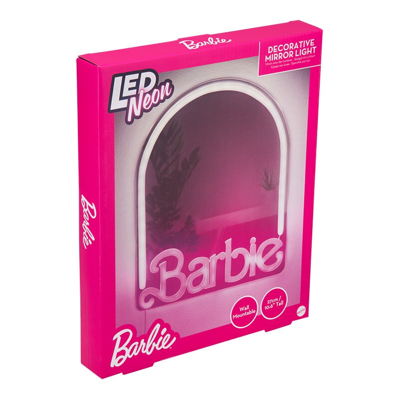 Barbie LED-Wandleuchte mit Spiegel