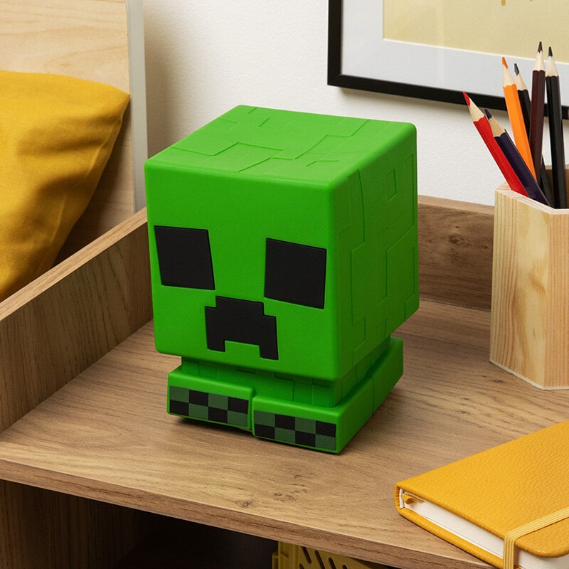 Minecraft - Creeper Lampe Silikon 15 cm