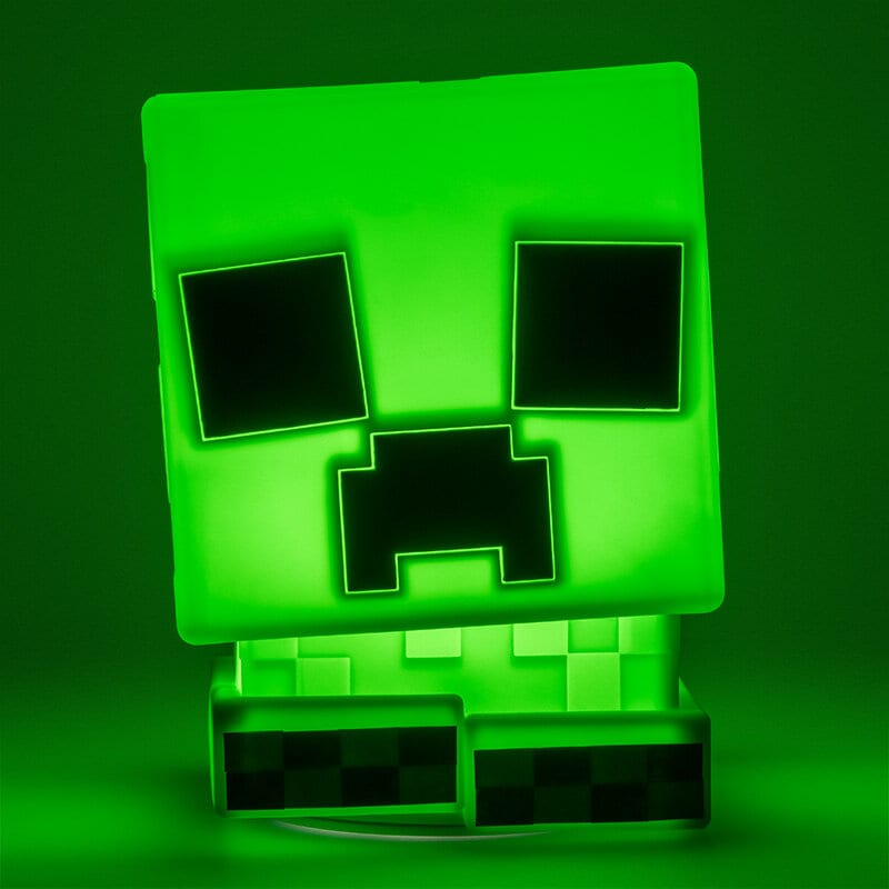 Minecraft - Creeper Lampe Silikon 15 cm