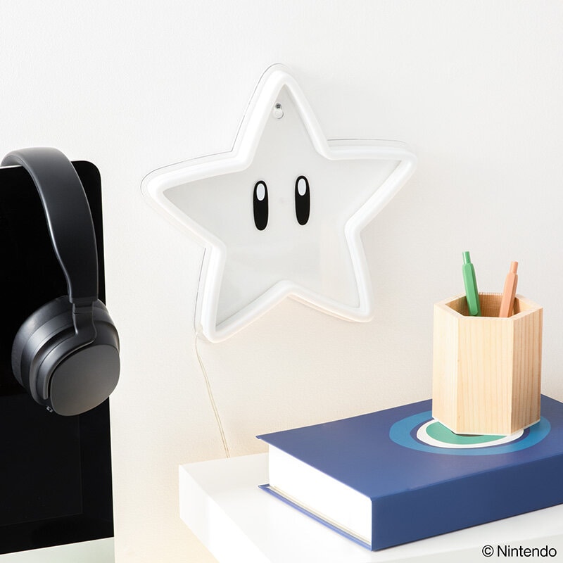 Super Mario LED-Wandleuchte Superstar