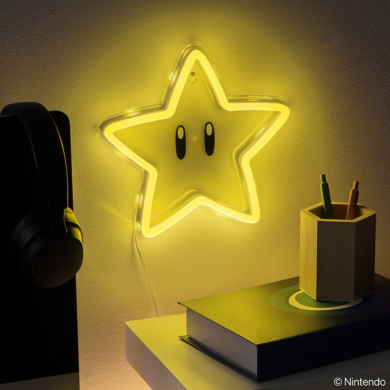 Super Mario LED-Wandleuchte Superstar
