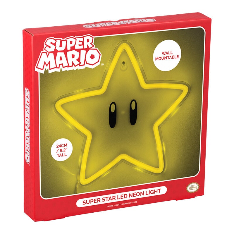 Super Mario LED-Wandleuchte Superstar
