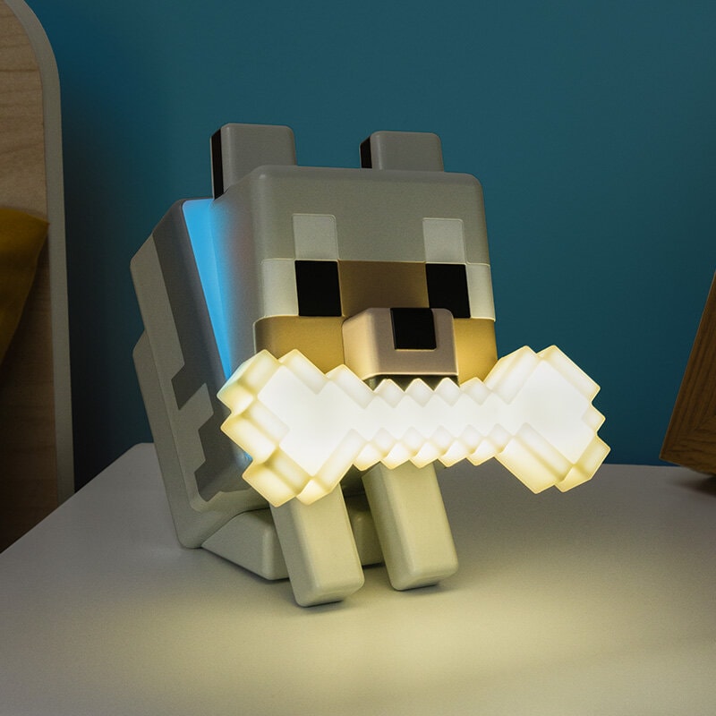 Minecraft - Wolf GloBuddies Lampe