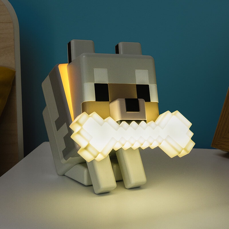 Minecraft - Wolf GloBuddies Lampe