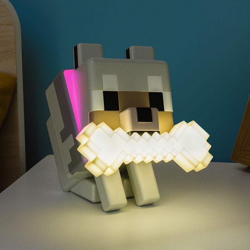 Minecraft - Wolf GloBuddies Lampe