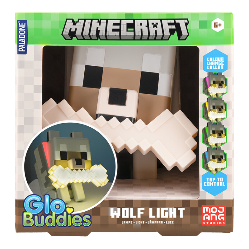 Minecraft - Wolf GloBuddies Lampe