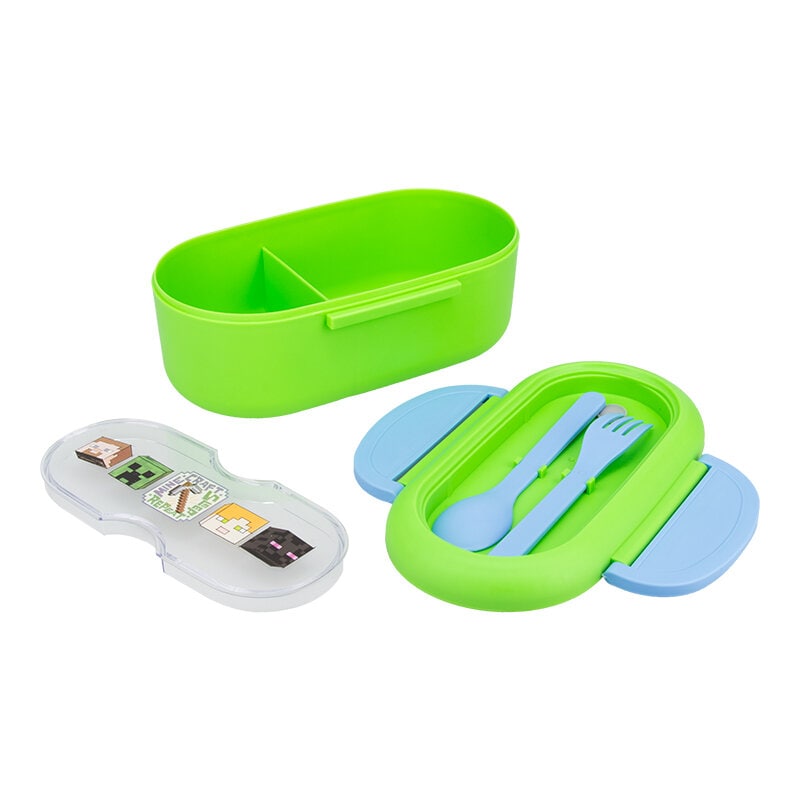 Minecraft - Bento-Box mit Besteck