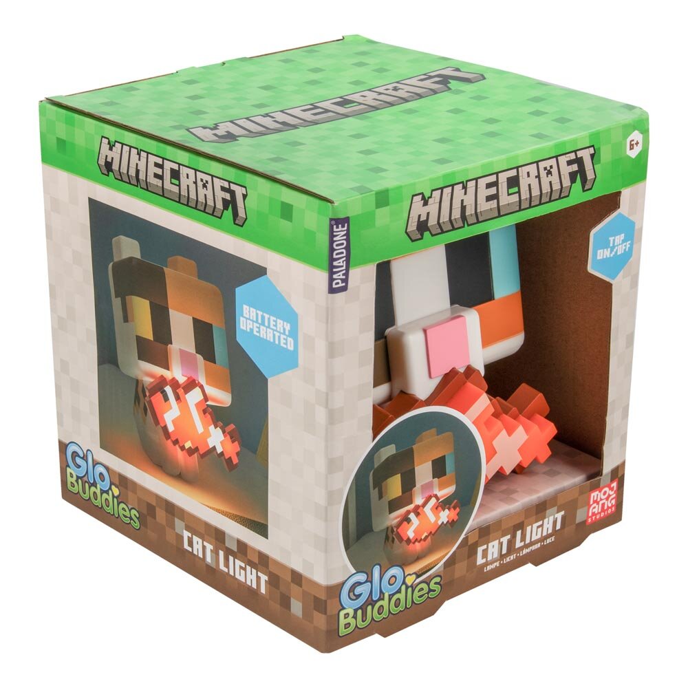 Minecraft Katze GloBuddies Lampe