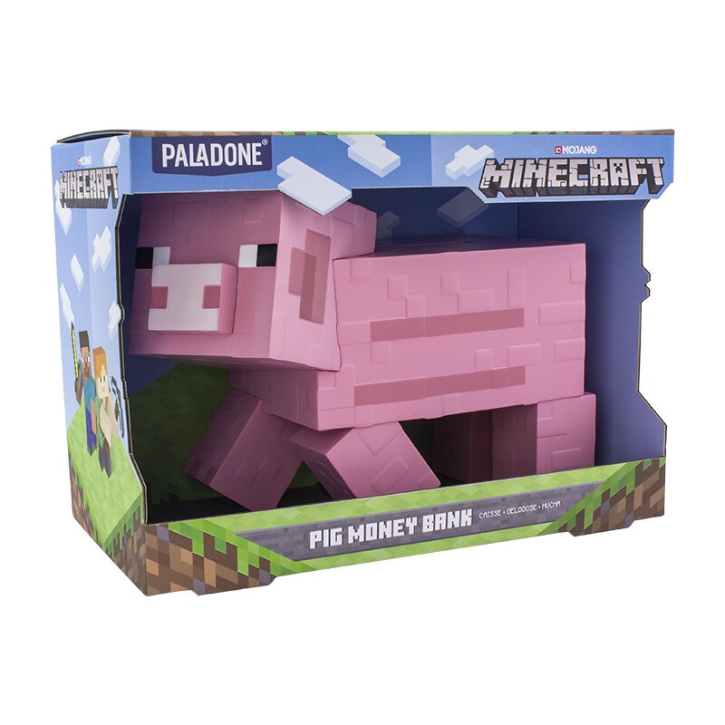Minecraft - Spardose Schwein 3D 20 cm