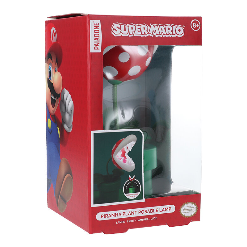 Super Mario Bros - Mini Piranha Pflanze Verstellbare Lampe