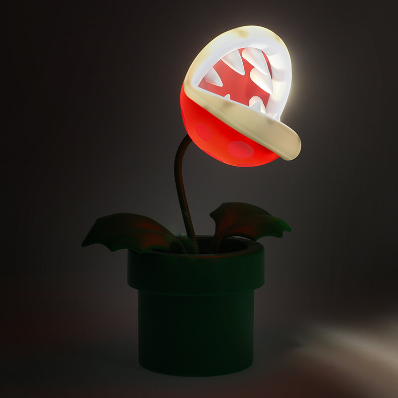 Super Mario Bros - Mini Piranha Pflanze Verstellbare Lampe