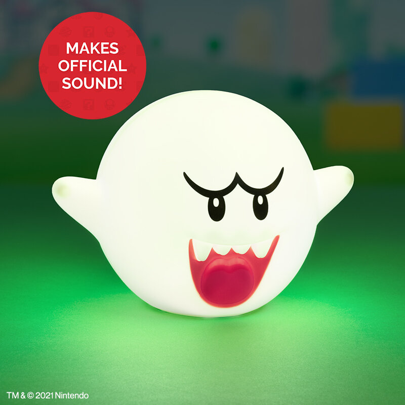 Super Mario - Boo Lampe mit Ton