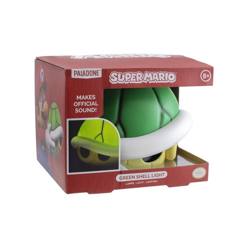 Super Mario - Lampe Green Shell mit Soundeffekten