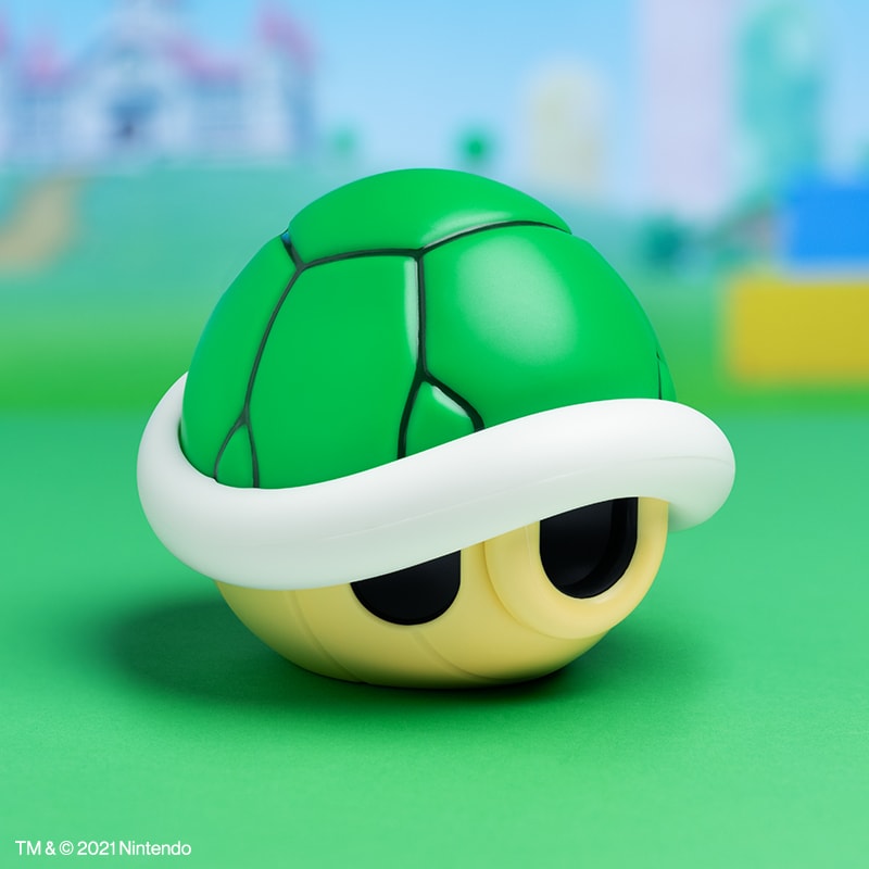 Super Mario - Lampe Green Shell mit Soundeffekten