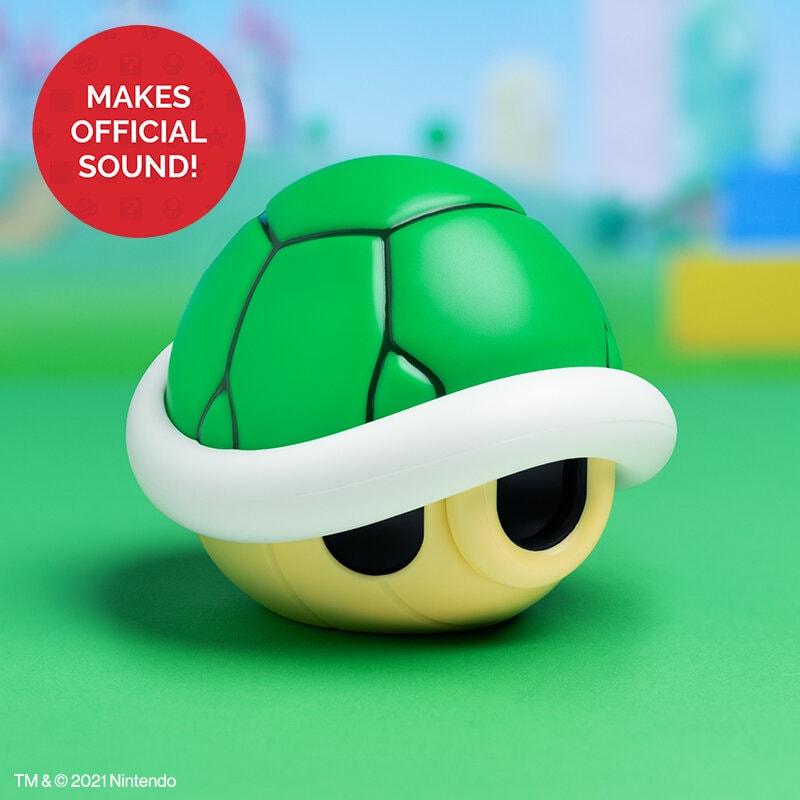 Super Mario - Lampe Green Shell mit Soundeffekten