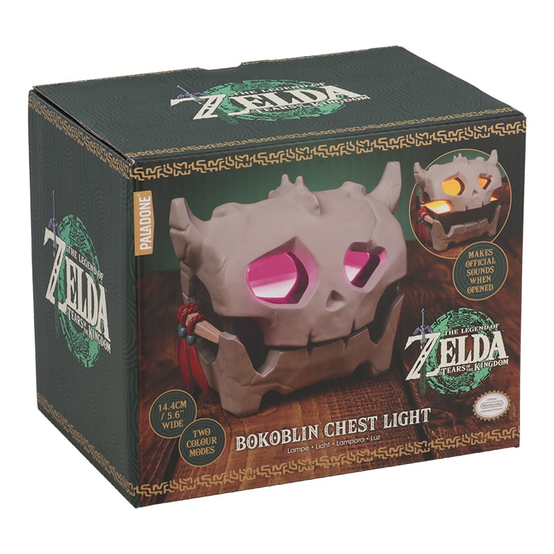 Zelda - Bokoblin-Kiste Lampe mit Sound
