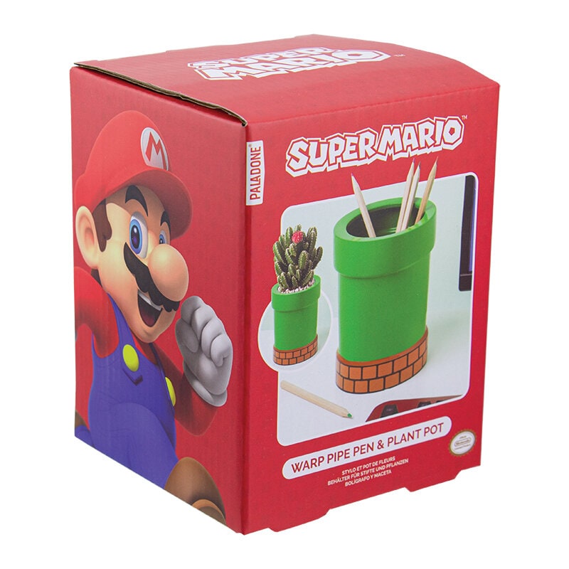 Super Mario Bros - Warp Pipe Topf 15 cm