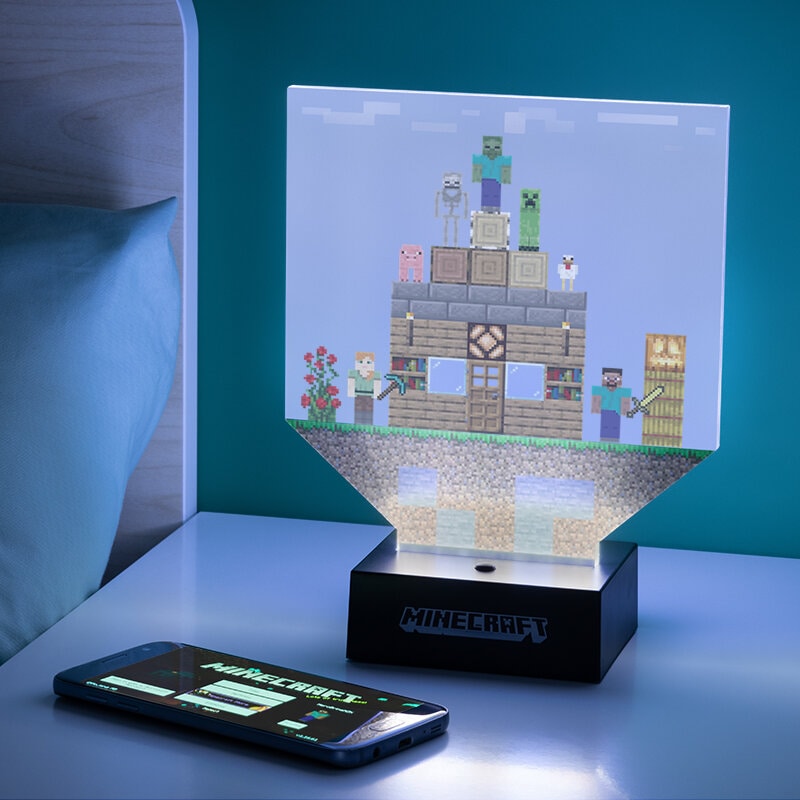 Minecraft - Baue eine Level-Lampe