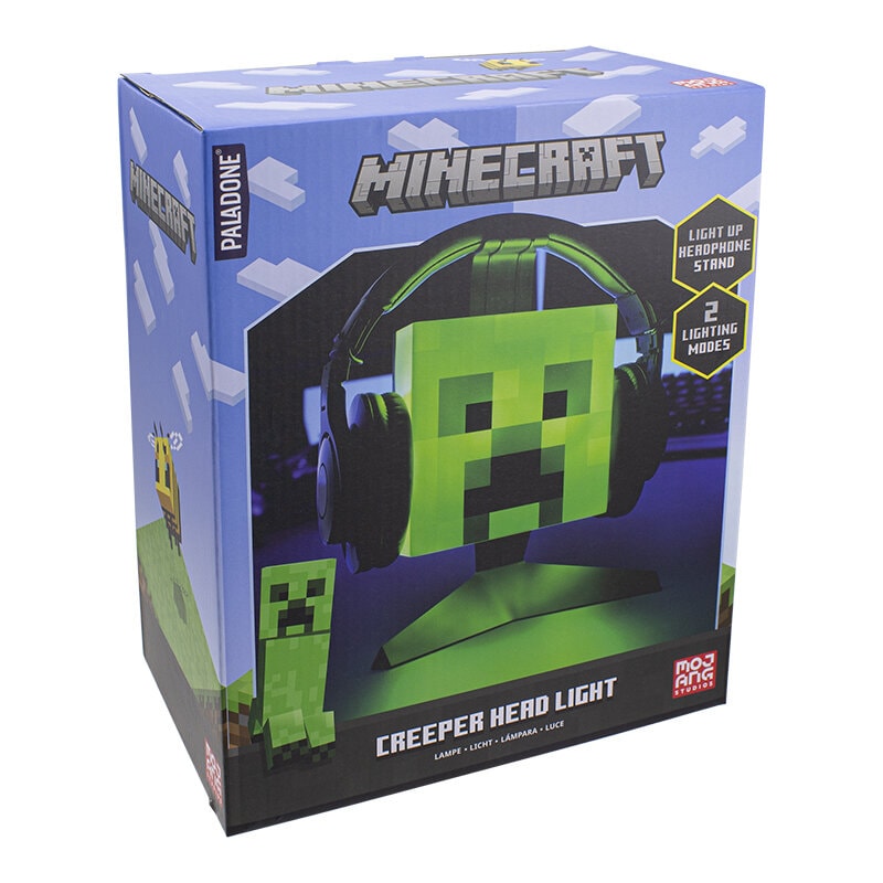 Minecraft - Creeper Kopf Lampe