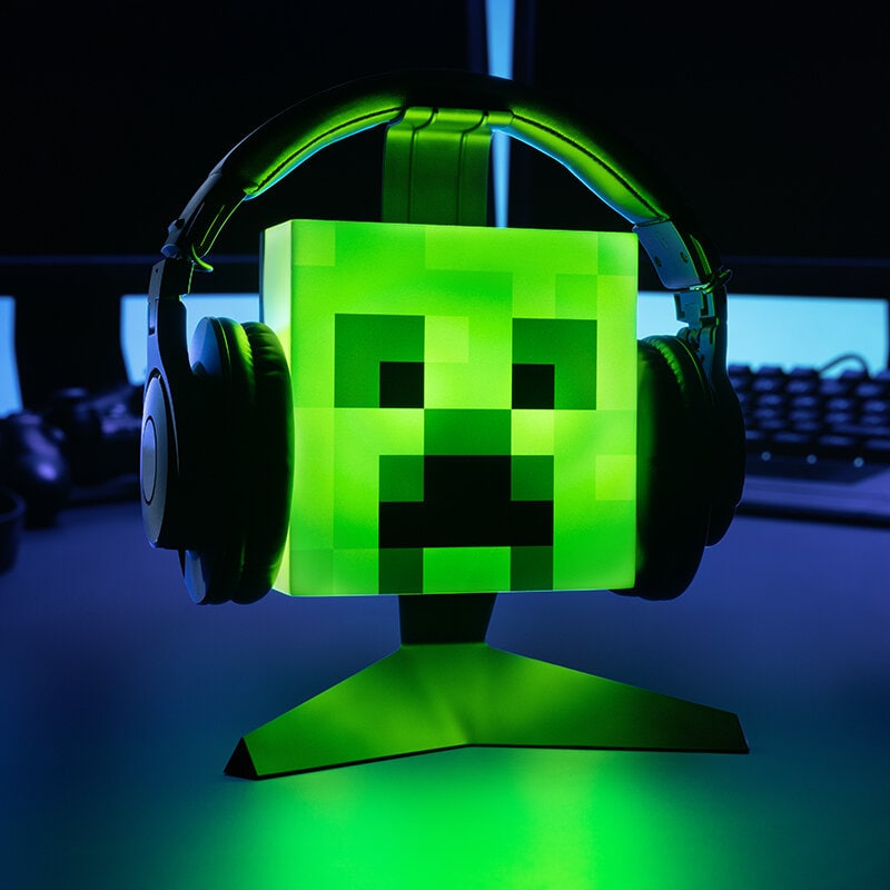 Minecraft - Creeper Kopf Lampe