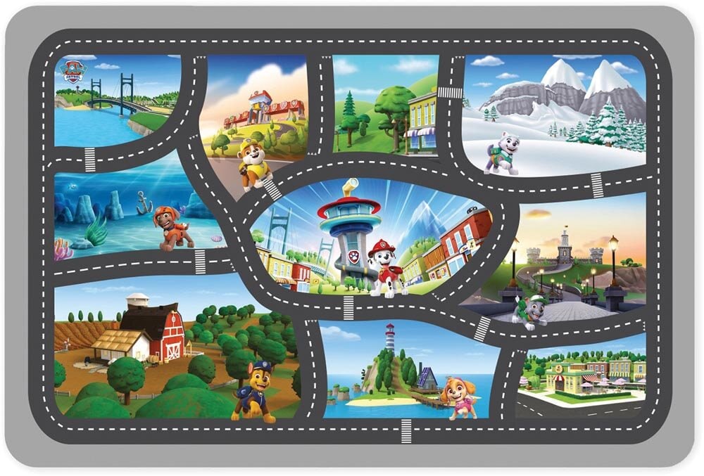 Spielmatte Paw Patrol Unterwegs 75 x 112 cm