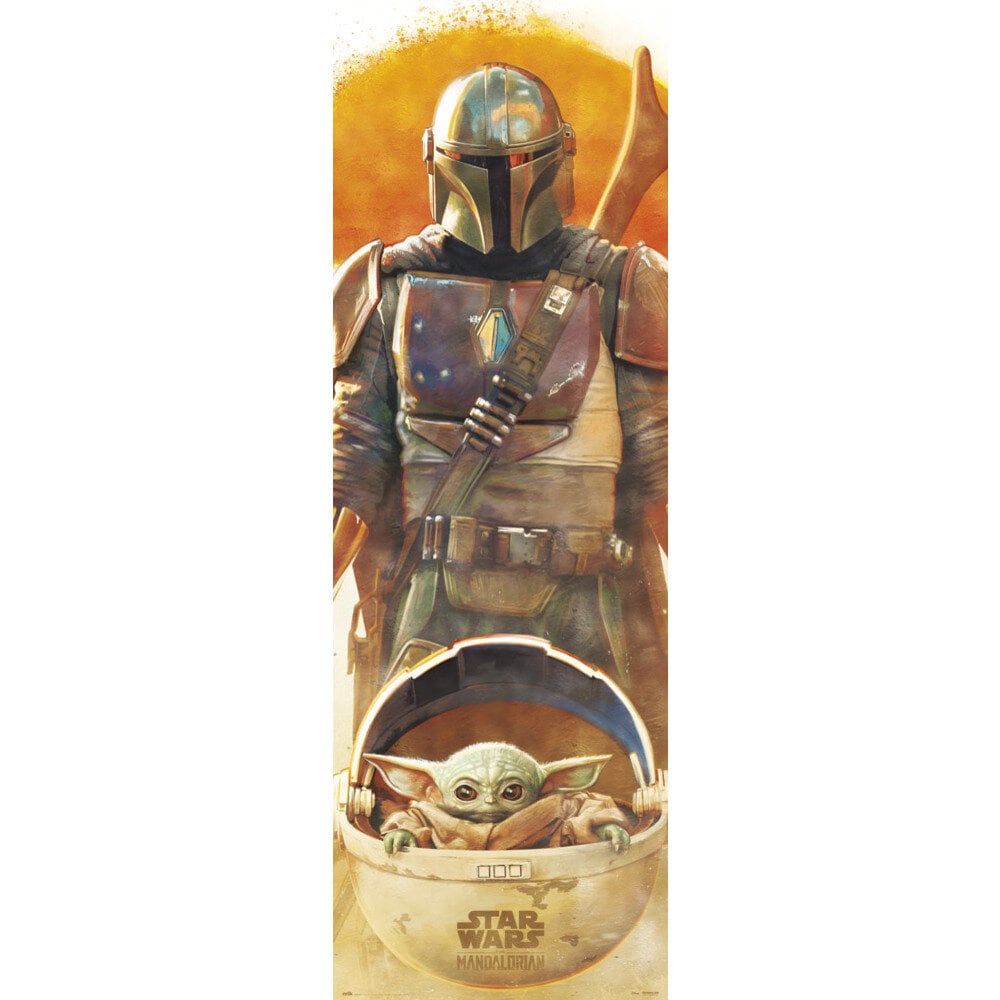 Türposter - The Mandalorian 53 x 158 cm