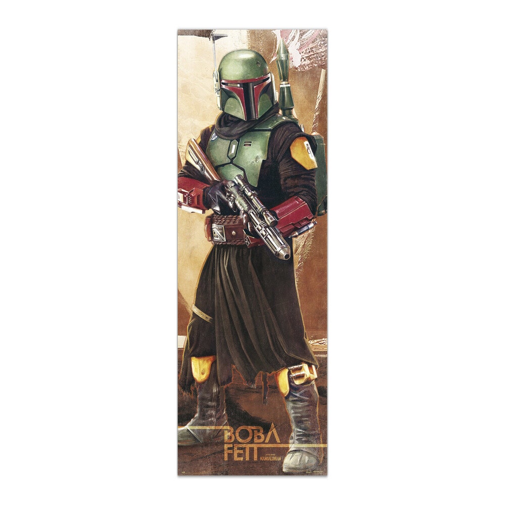 Türposter - Star Wars Boba Fett 53 x 158 cm