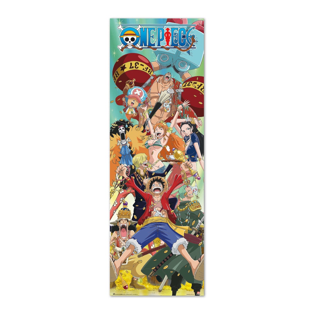 Türposter - One Piece 53 x 158 cm