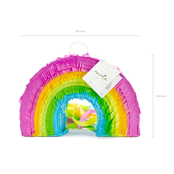 Piñata Regenbogen 30 cm