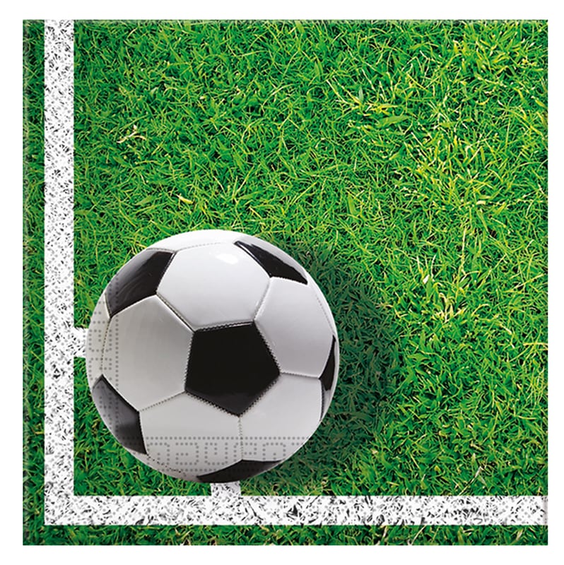 Fußballparty - Servietten 20er-Pack