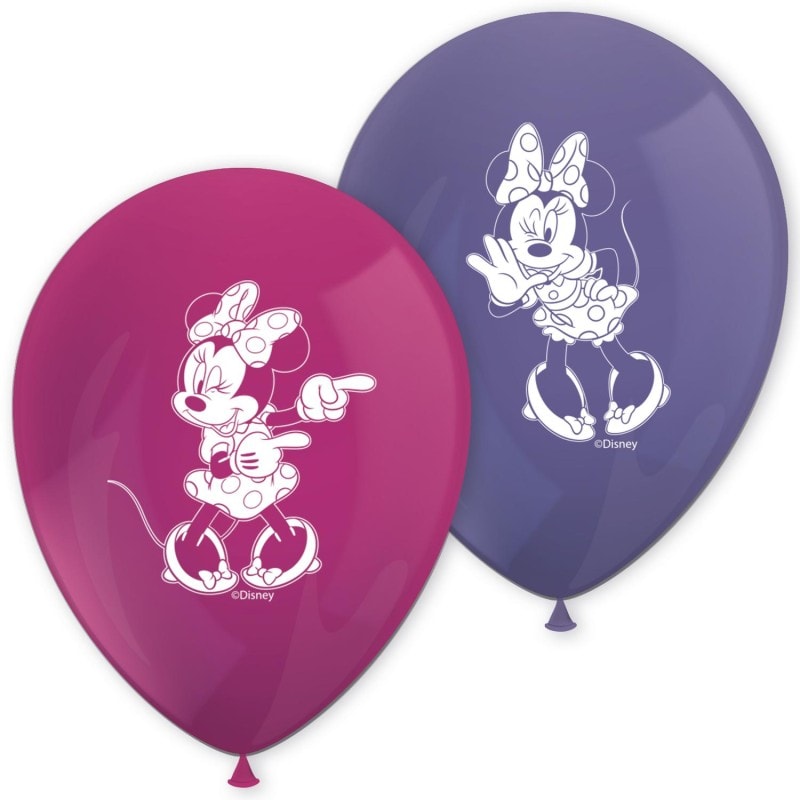 Minnie Maus - Luftballons 8er-Pack