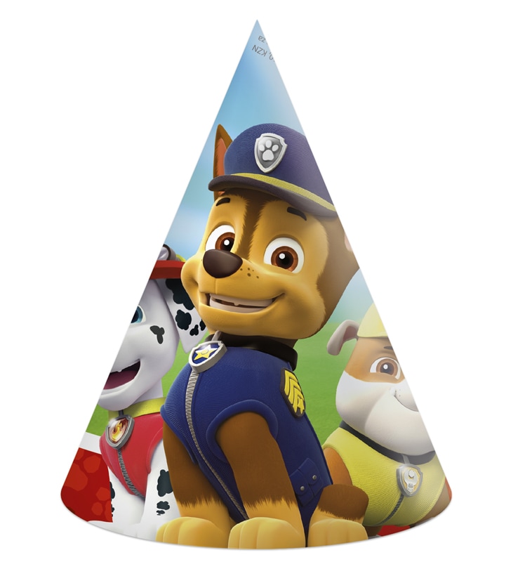 Paw Patrol - Partyhüte 6er-Pack