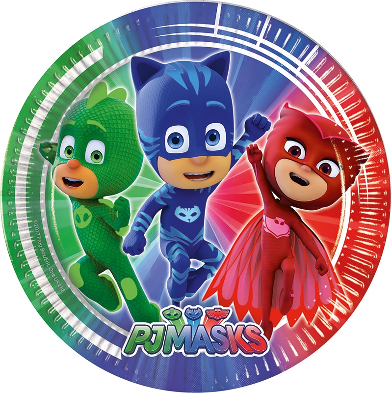 PJ Masks - Teller 8er-Pack
