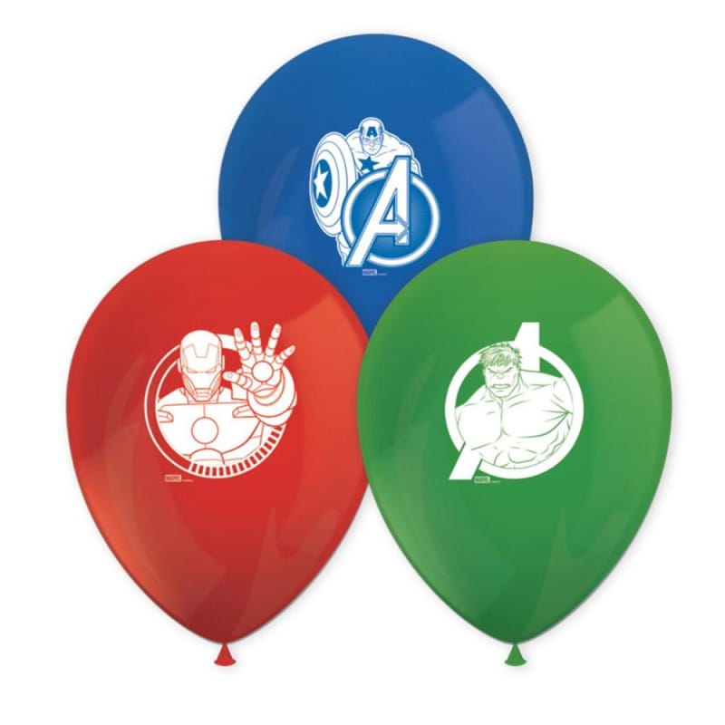 Mighty Avengers - Luftballons 8er Pack