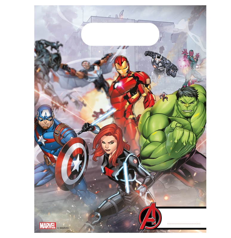 Mighty Avengers - Geschenktüten 6er Pack