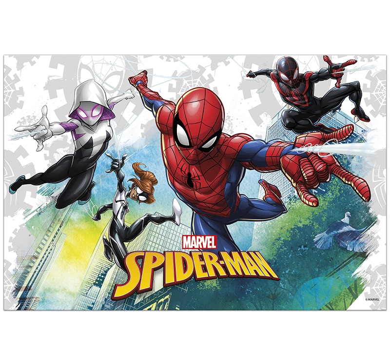 Spiderman Team Up - Tischdecke 120 x 180 cm