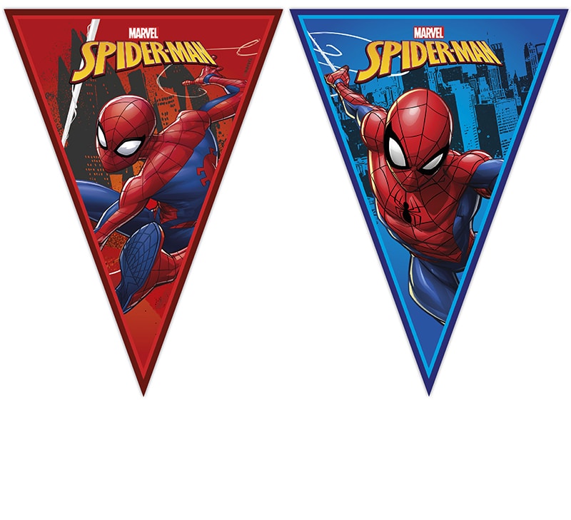 Spiderman Team Up - Wimpelkette 230 cm