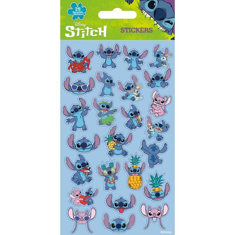 Stitch & Angel Sticker 25er-Pack