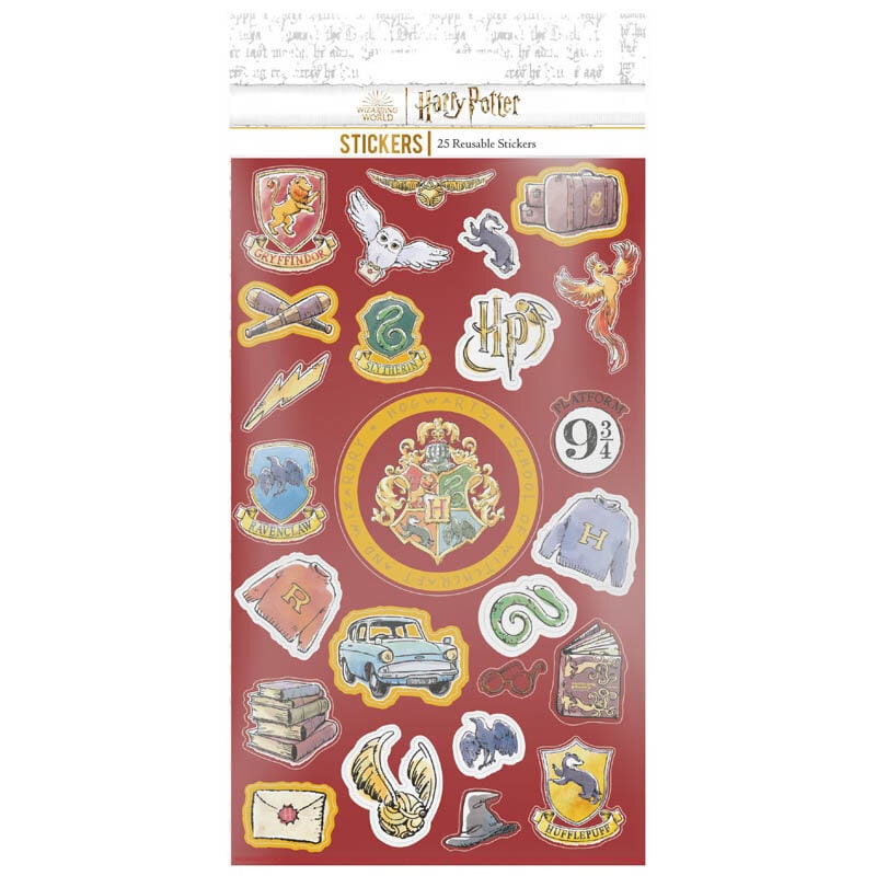 Harry Potter Sticker Hogwarts 25er-Pack