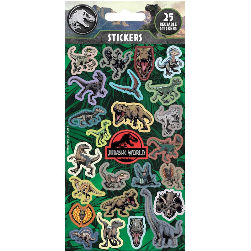 Jurassic World Sticker 25er-Pack