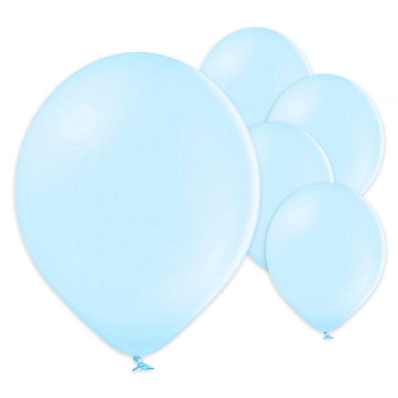 Luftballons - Hellblau 10er-Pack