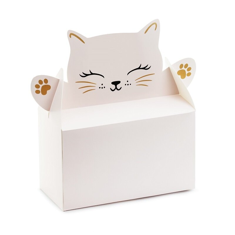 Katzenparty - Geschenkboxen 6er-Pack