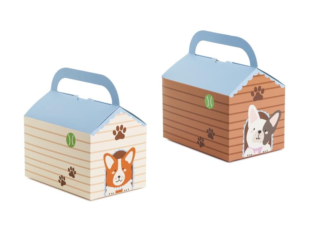 Partyboxen Hundehutte 6er-Pack