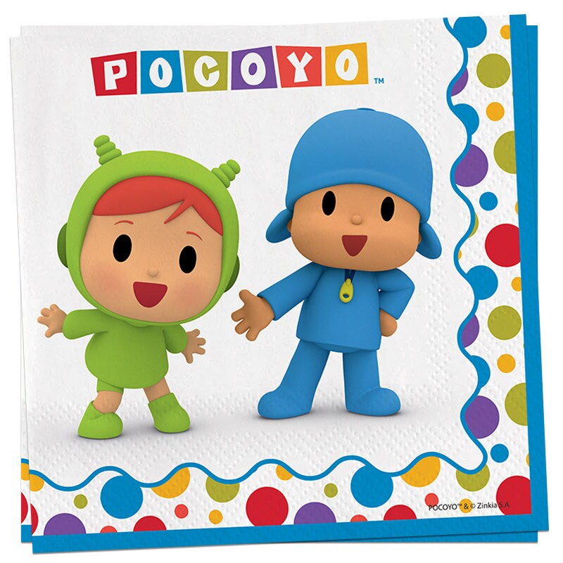 Pocoyo - Servietten 20er-Pack
